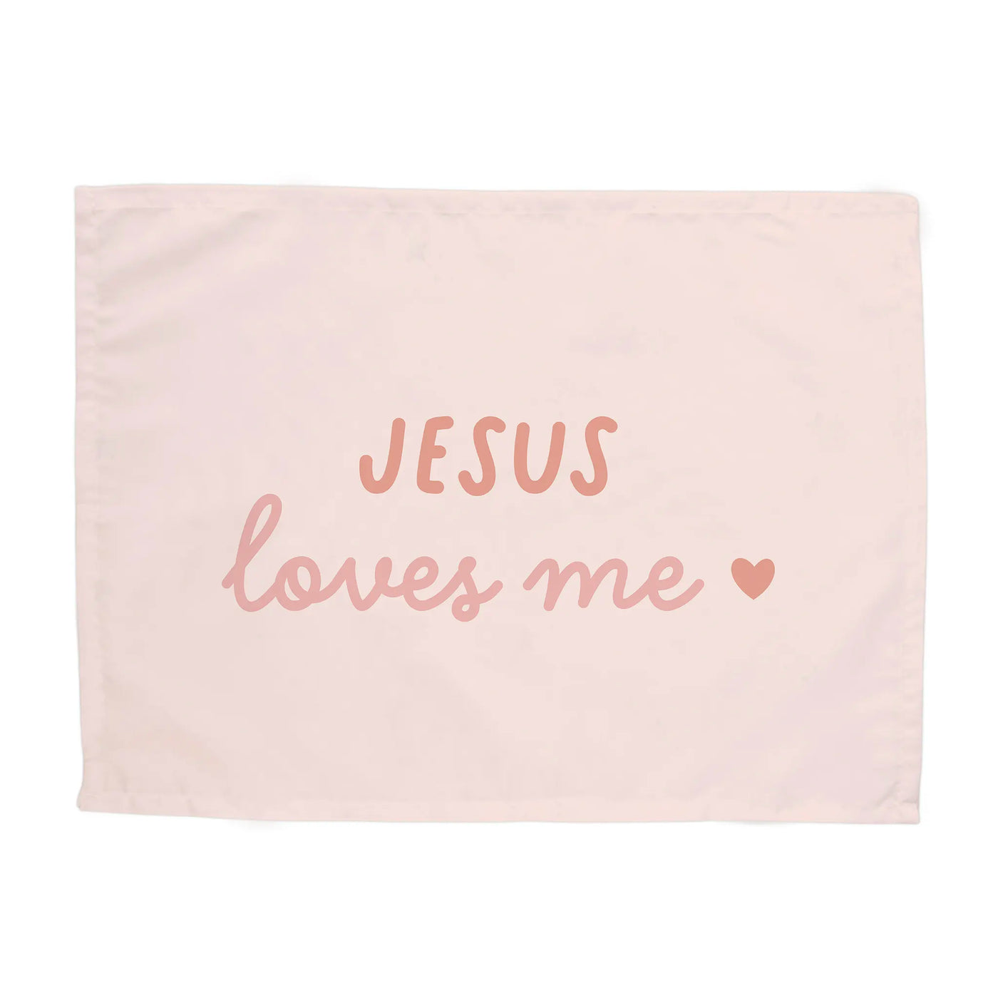 {Pink} Jesus Loves Me Banner