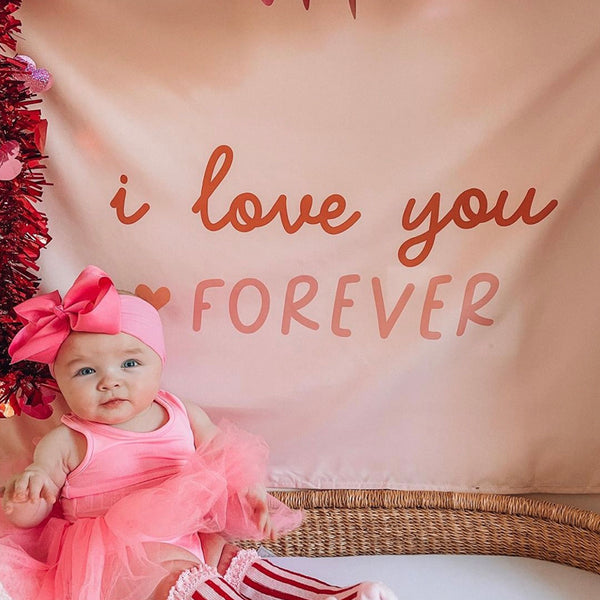 {Pink} Love You Forever Banner
