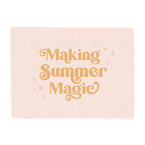 Making Summer Magic Banner