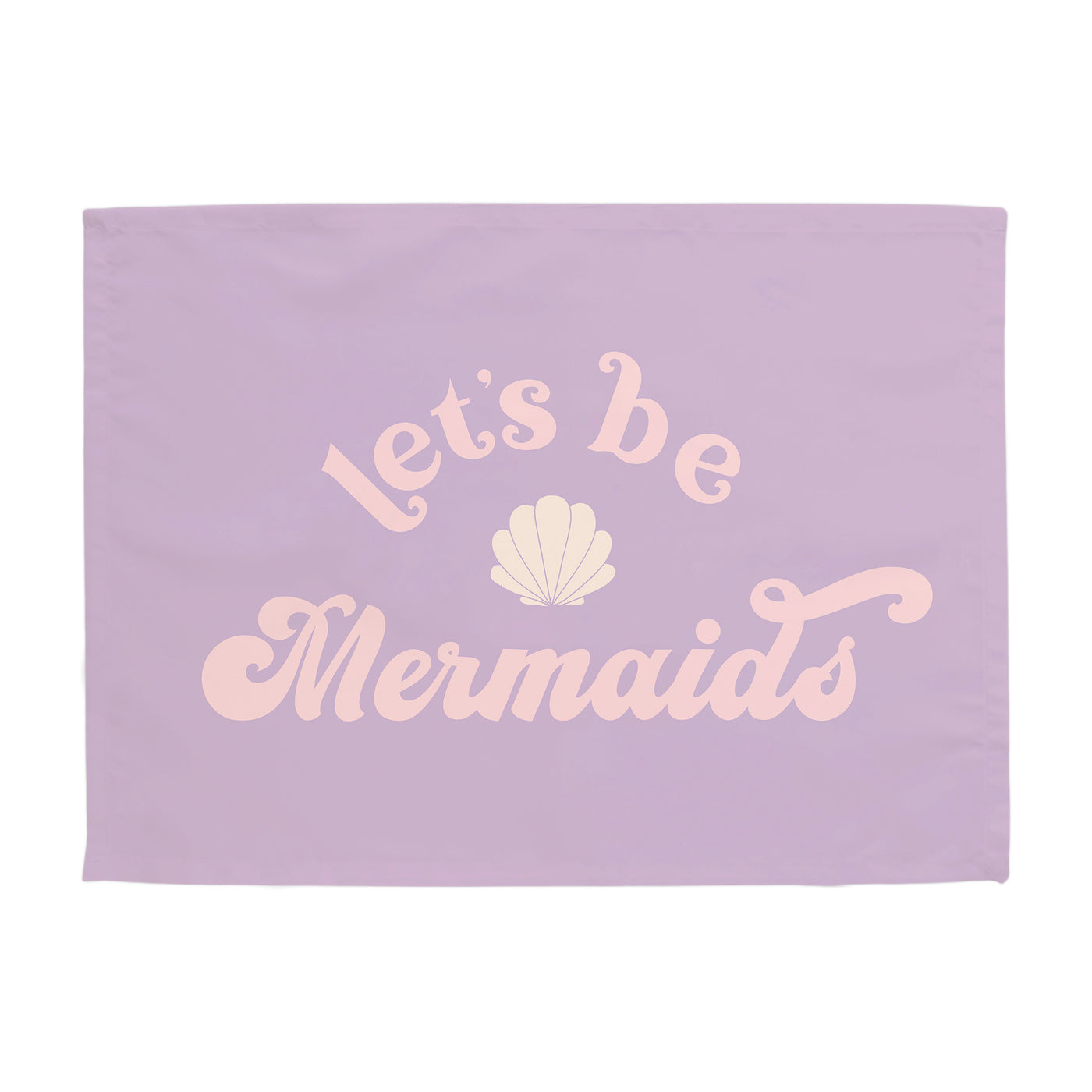 {Purple} Let's Be Mermaids Banner