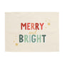 {Red + Green} Merry & Bright Banner