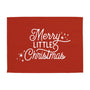 {Vintage Red} Merry Little Christmas Banner