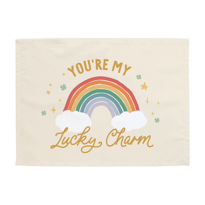 {Neutral Rainbow} You're My Lucky Charm Banner