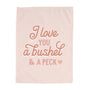 {Pink} I Love You a Bushel & A Peck Banner