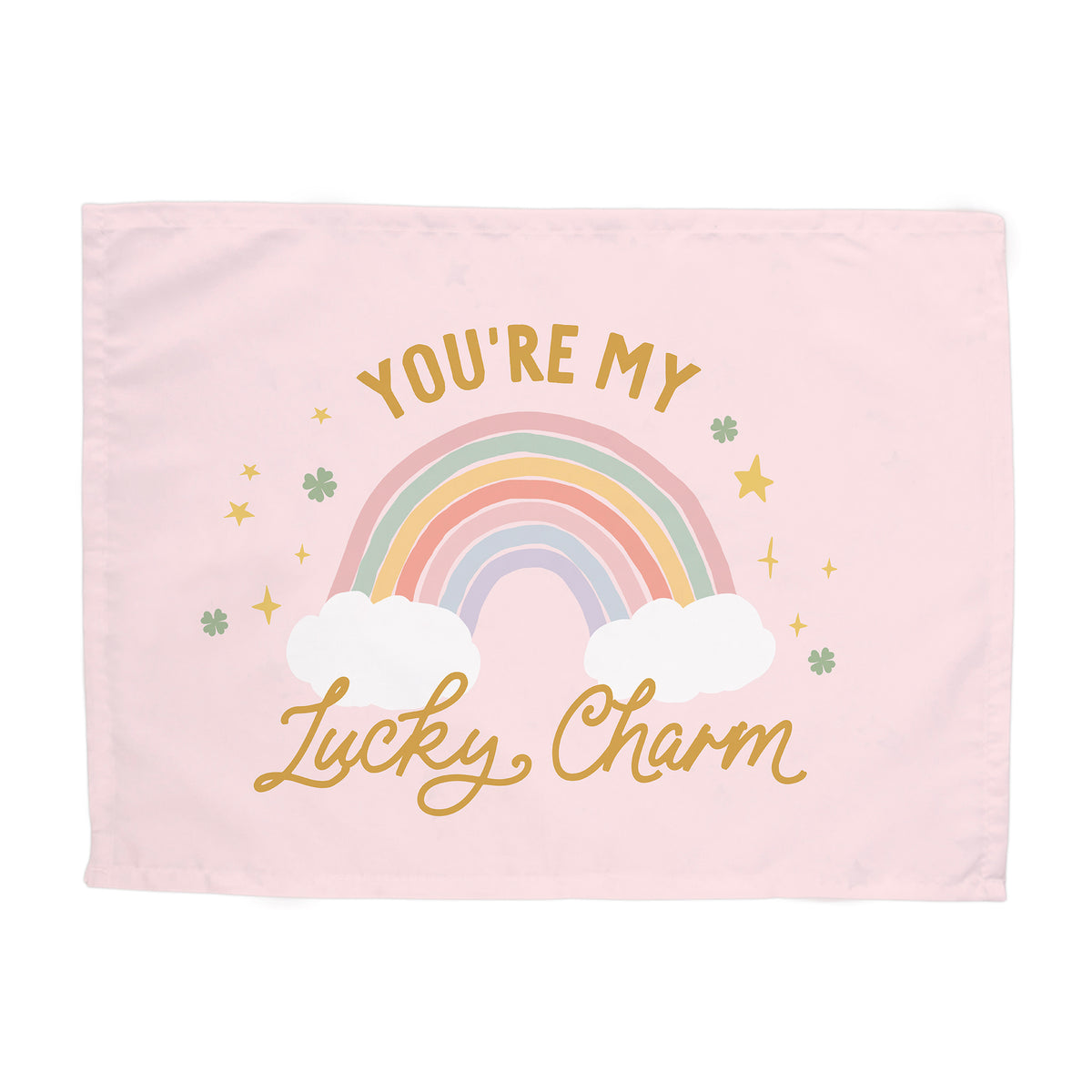 {Rainbow Pink} You're My Lucky Charm Banner