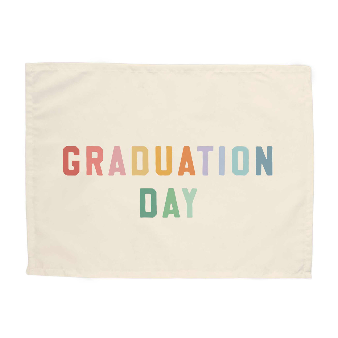 {Rainbow} Graduation Day Banner