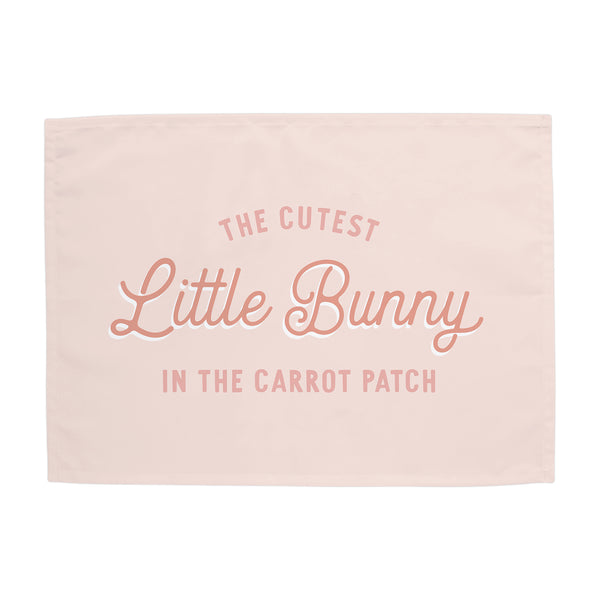 {Pink} Cutest Little Bunny in the Carrot Patch Banner