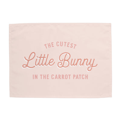 {Pink} Cutest Little Bunny in the Carrot Patch Banner