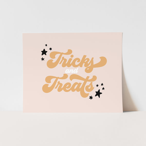 Tricks and Treats Art Print