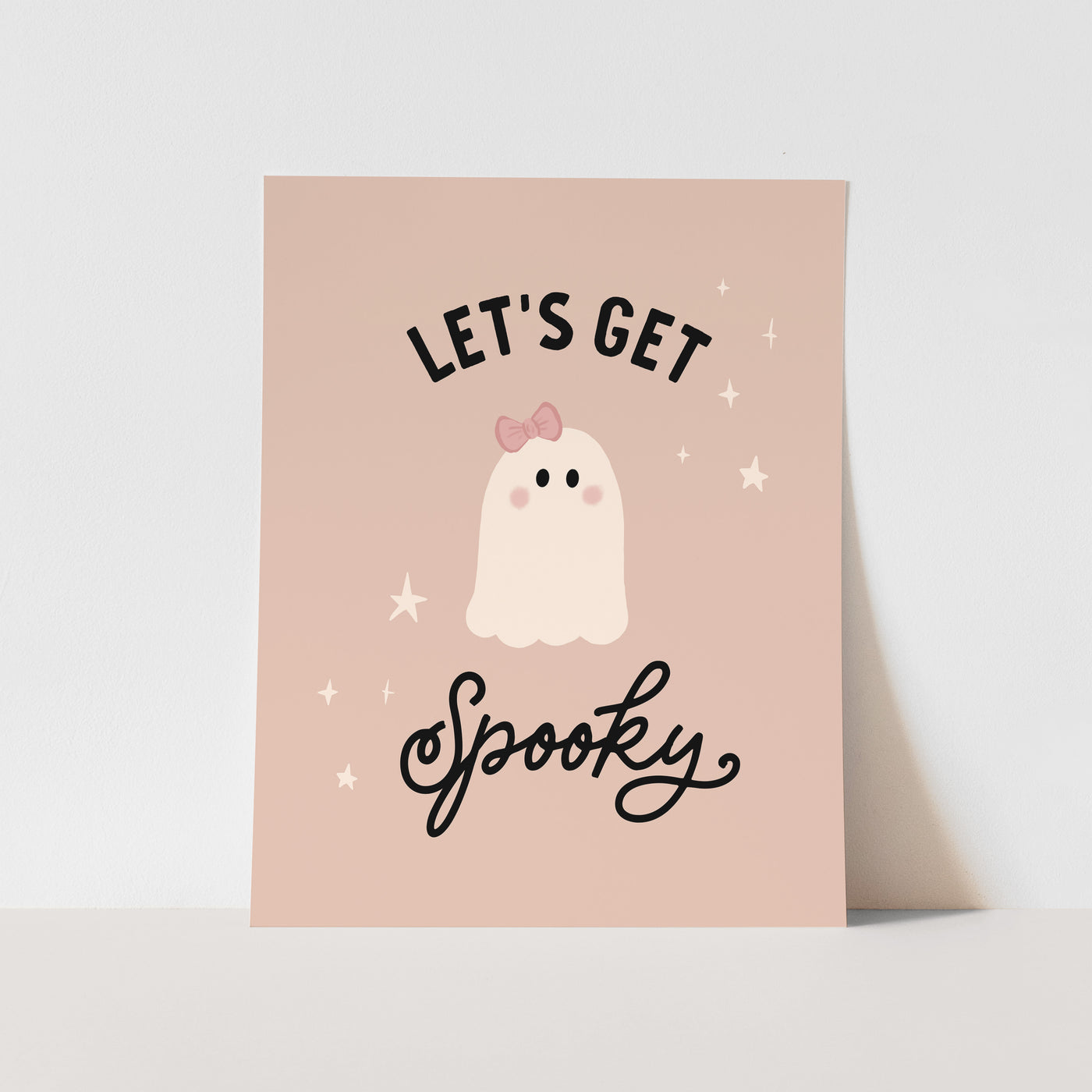 Art Print: {Pink} Let's Get Spooky