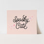 {Pink} Spooky Cute Art Print