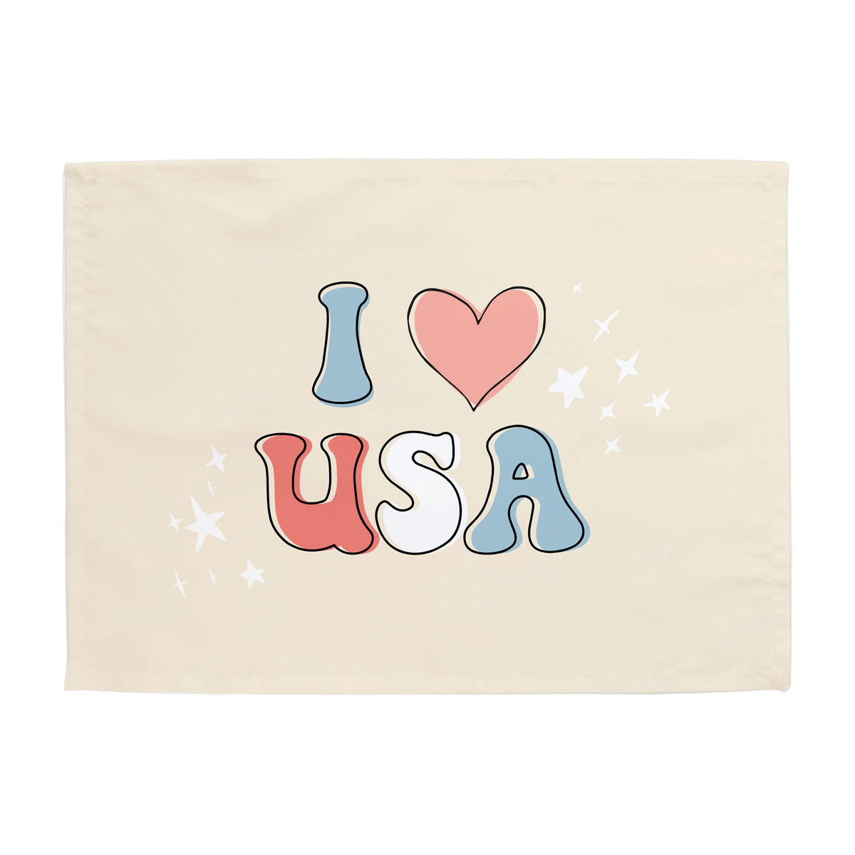 I Love USA Banner