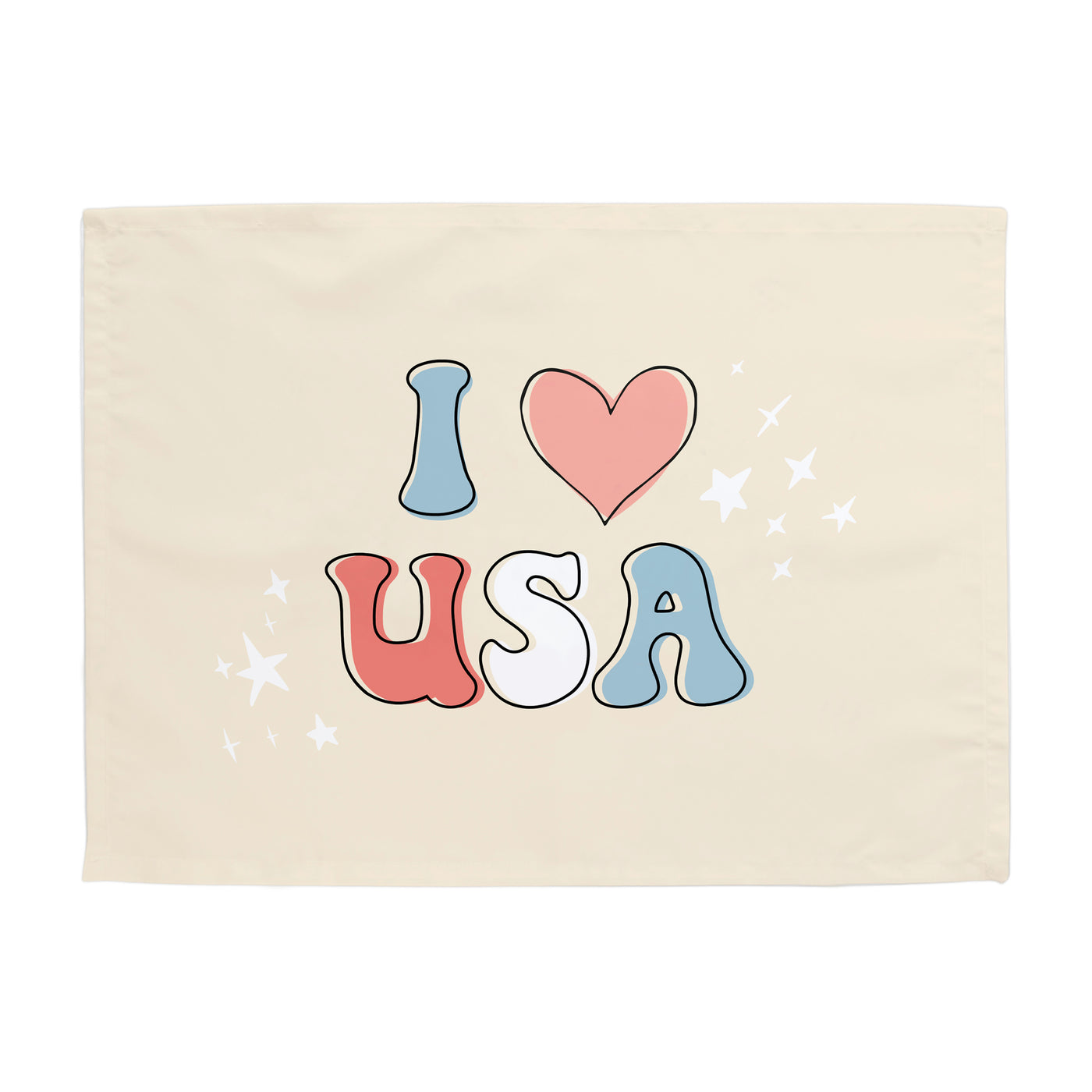 I Love USA Banner