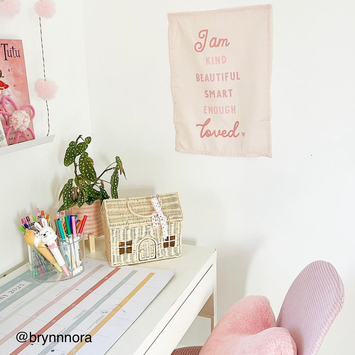 {Pink} Affirmations Banner